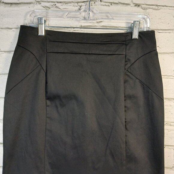 WORTHINGTON BLACK PENCIL SKIRT, SIZE 10, ABOVE THE KNEE LENGTH,WOMENS - Picture 3 of 8